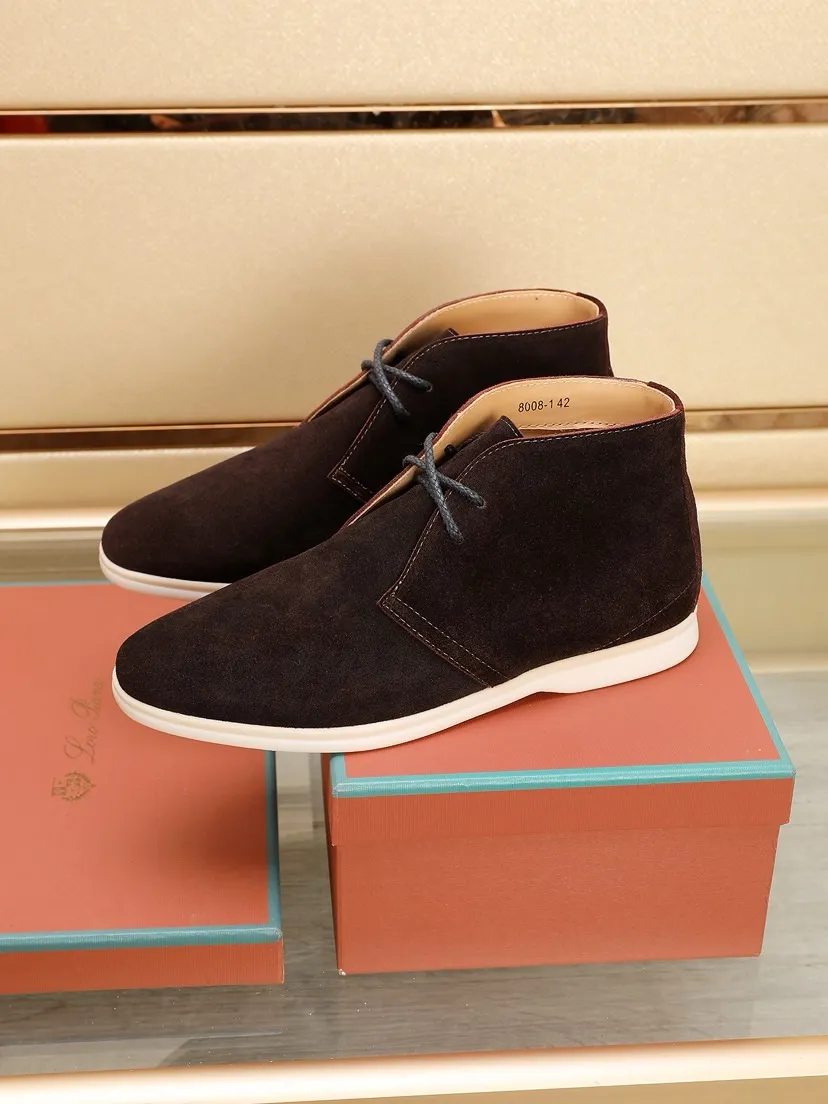 Men's Men's Shoes💰Men's Shoes💰440💰【loro piana】The new moccasins are made of water-repellent treated suede uppers with rubber soles, a classic. The complex craftsmanship and meticulous structure make the shoes light and soft, allowing you to walk comfortably and freely. Perfect for wearing at the beach or out in the water during the summer. Men’s size: 38-45
